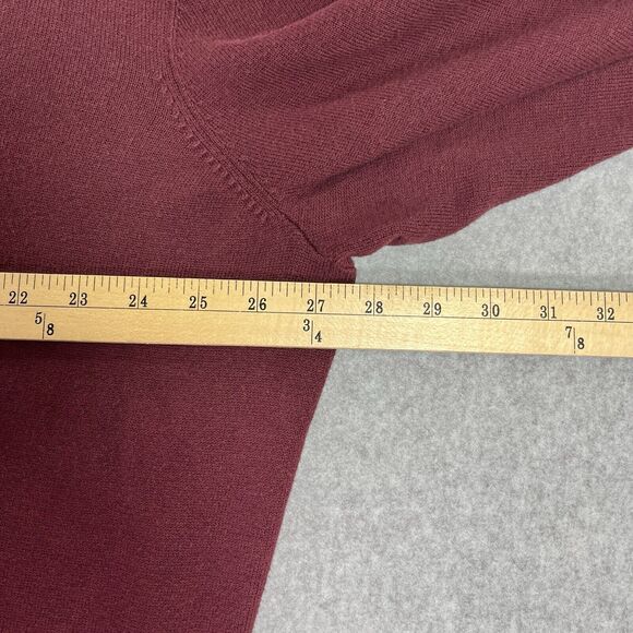 Harbor Bay Red V-Neck Pullover Long Sleeve Knit Sweater Men's Size 2XL - Picture 7 of 7